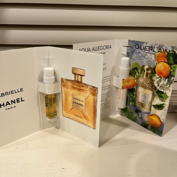 Perfume samples Gabrielle Chanel & Guerlain Aqua Allegoria - Picture 2 of 2